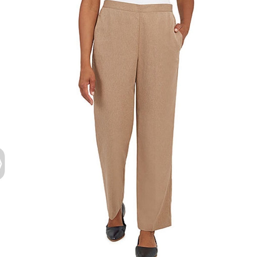 Take 50% OFF- Alfred Dunner, Classic Corduroy Pull-On Straight Legpant, Size-16